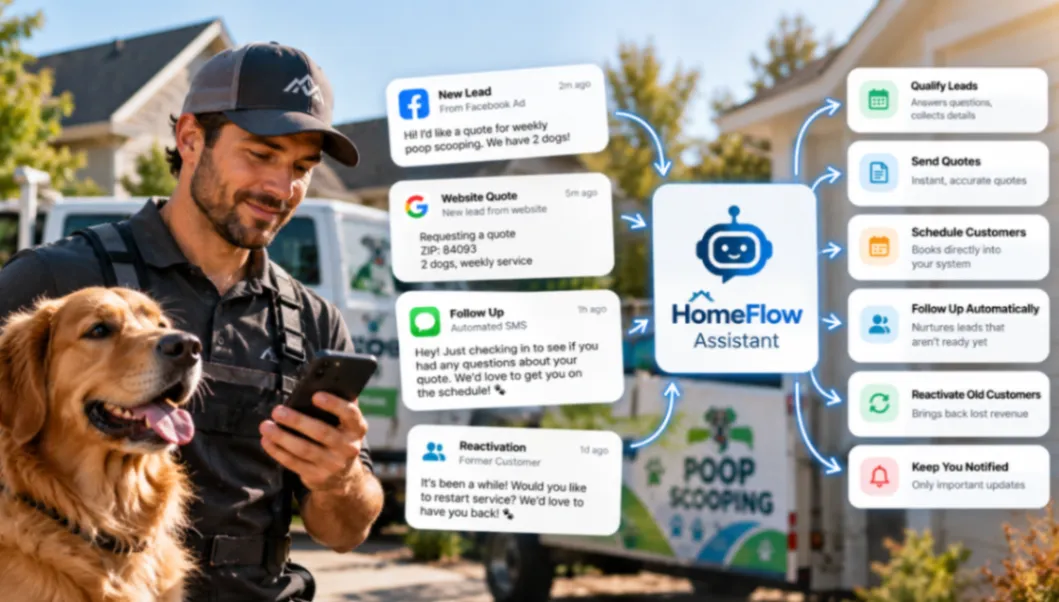 Automation Can Help You Grow a Pooper Scooper Business