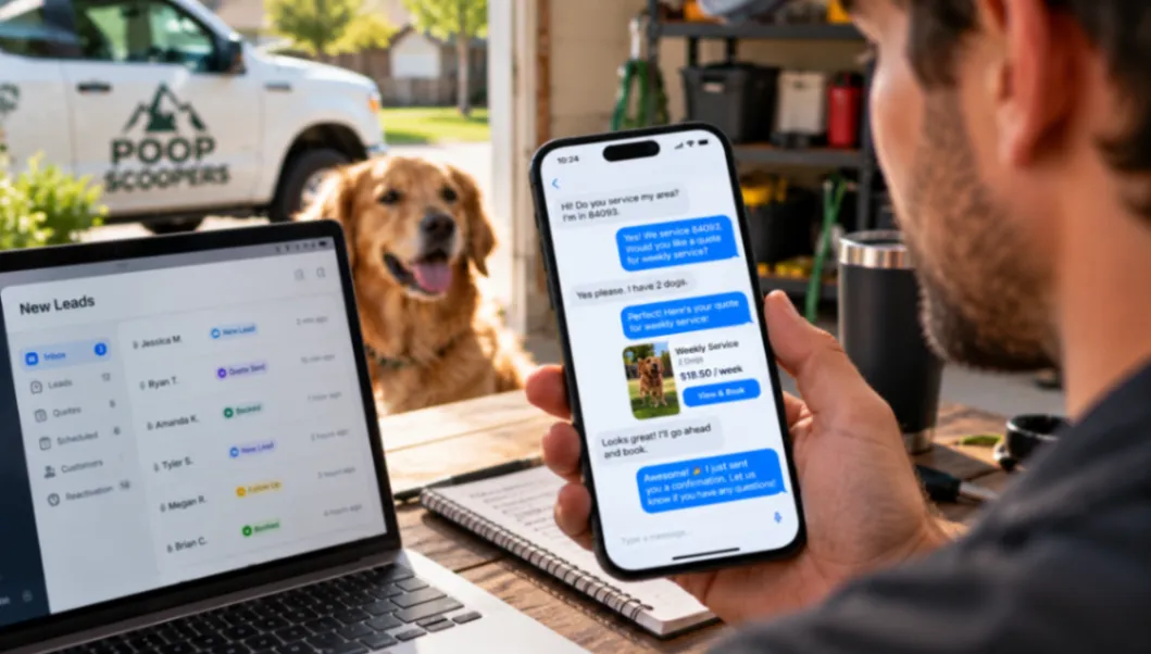 AI Agent Help Run a Pooper Scooper Business