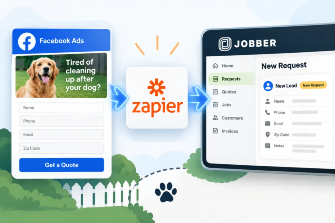 Automatically Turn Facebook Ad Leads into Jobber Requests