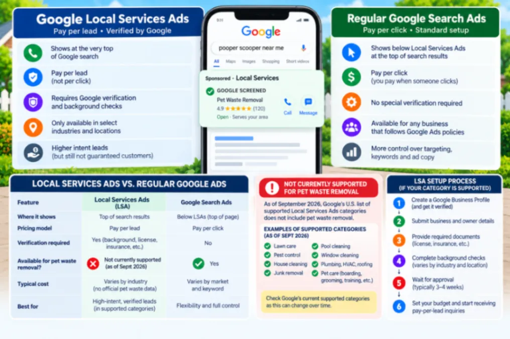 Google Ads for Poop Scoopers