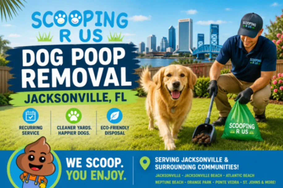 Professional dog poop removal in Jacksonville, FL